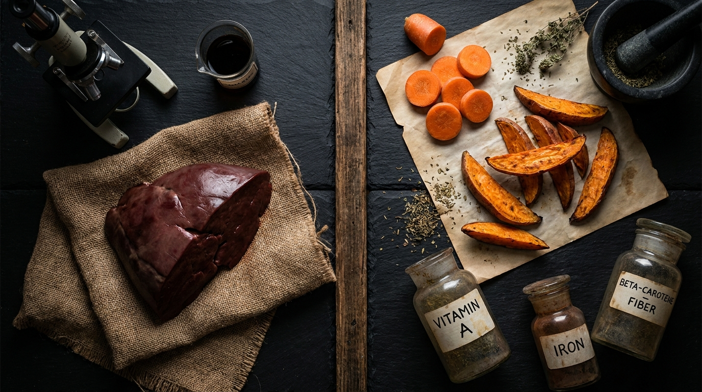 Retinol vs Beta-Carotene: Why the Vitamin A Conversion Myth Matters