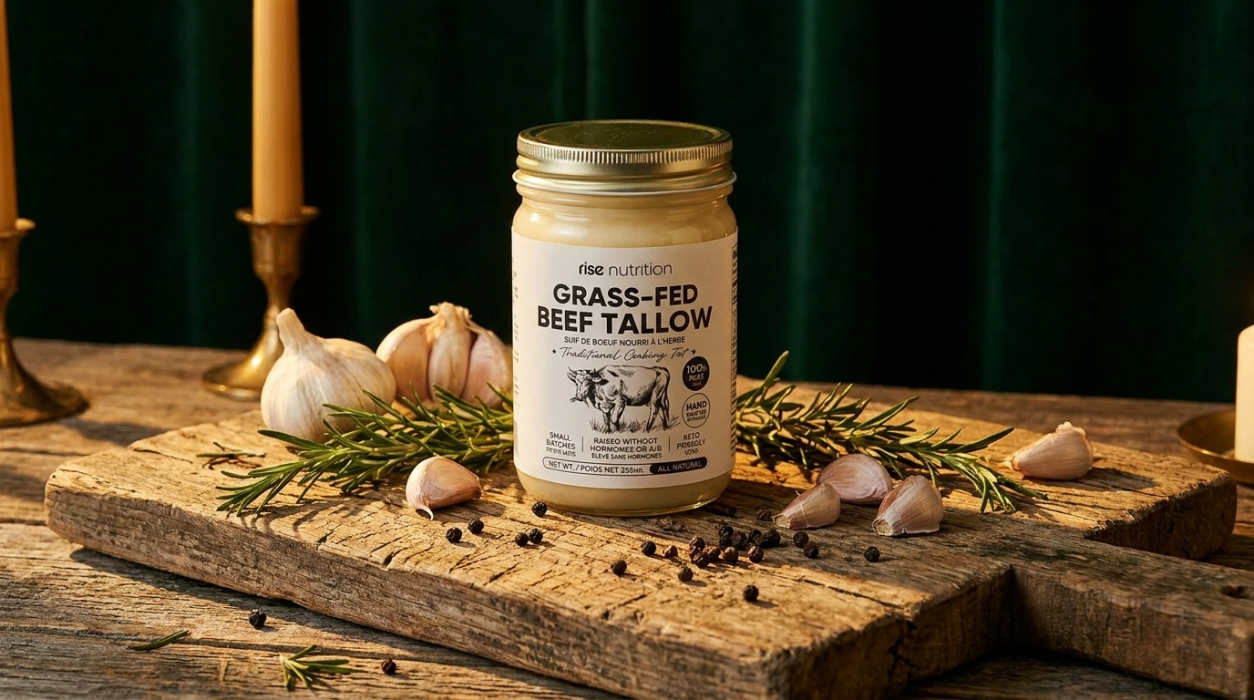 Grass-Fed Beef Tallow — Rise Nutrition