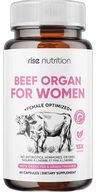 Womens Grass-Fed Organ Formula — Beef Organ Capsules for Women