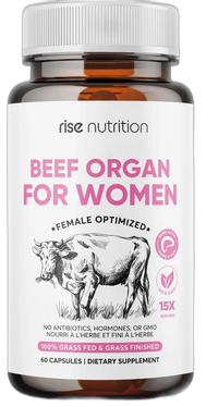 Womens Grass-Fed Organ Formula: Beef Organ Capsules for Women