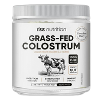Bovine Colostrum Powder — Rise Nutrition Grass-Fed Supplement | Made in Canada