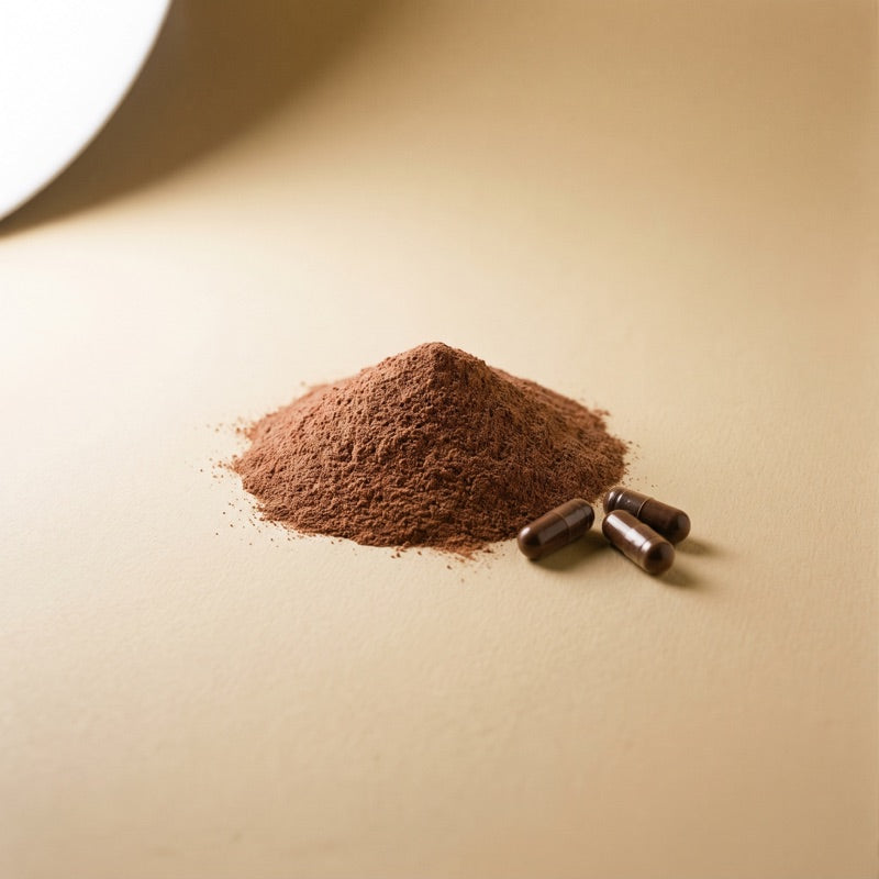 The organ, intact — powder to capsule